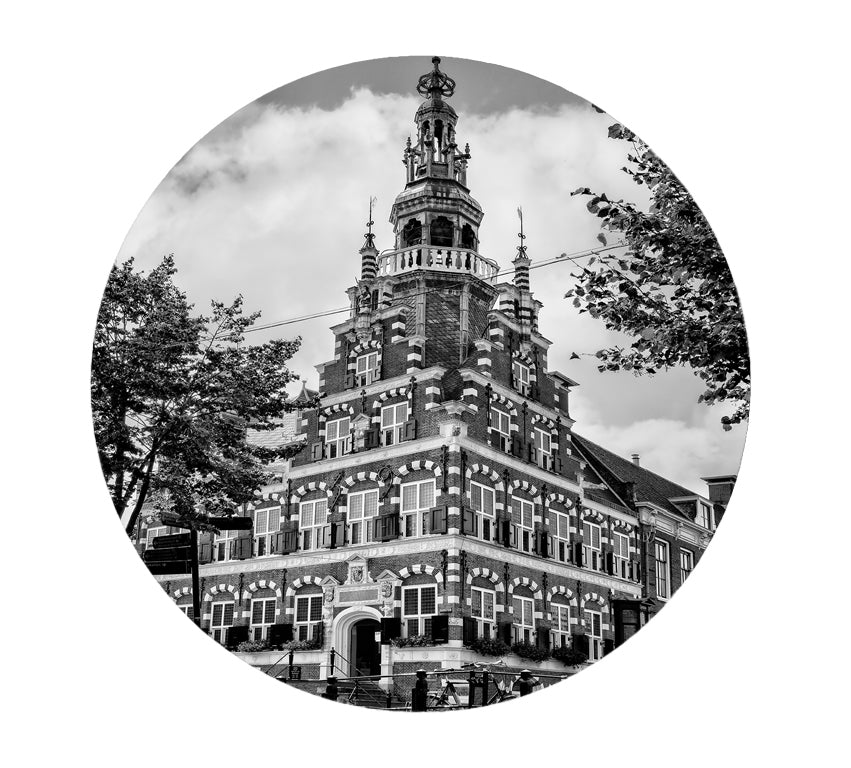 Placemat rond Franeker keuze uit meerdere afbeeldingen
