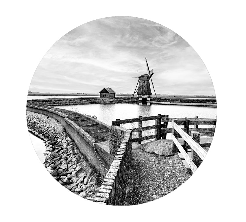 Placemat rond Texel keuze uit meerdere afbeeldingen