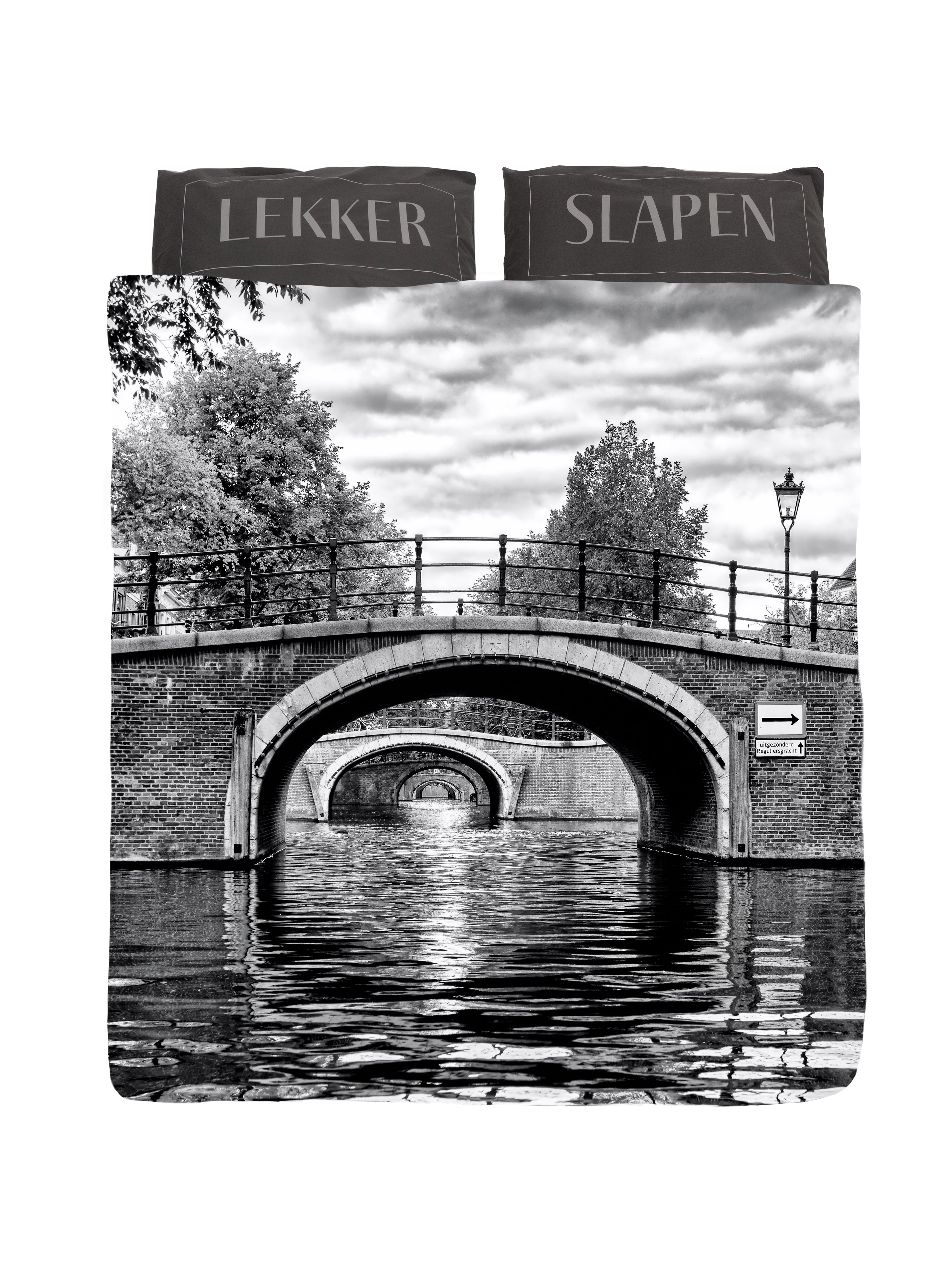 Dekbedovertrek Amsterdam 7 bruggen Reguliersgracht (2 persoons)