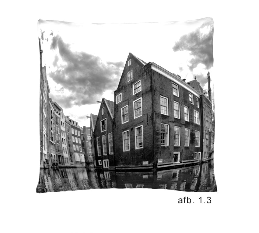 Throw pillow Amsterdam | Choose from several images