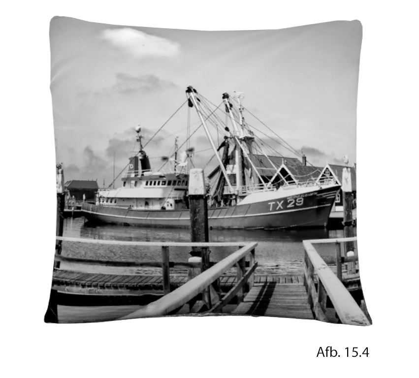 Decorative pillow Texel | Choose from several images
