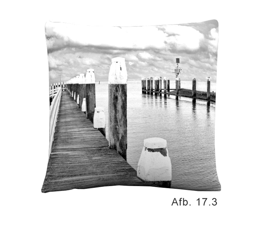 Decorative cushion Vlieland | Choose from several images