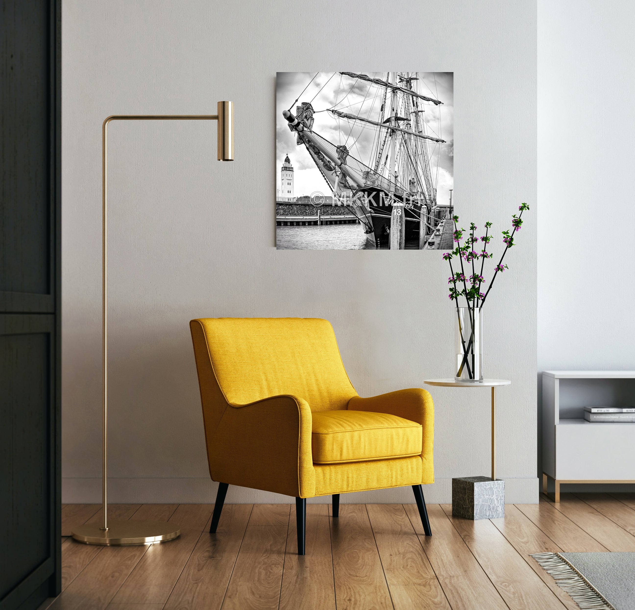 Wall decoration Harlingen choice of several images 